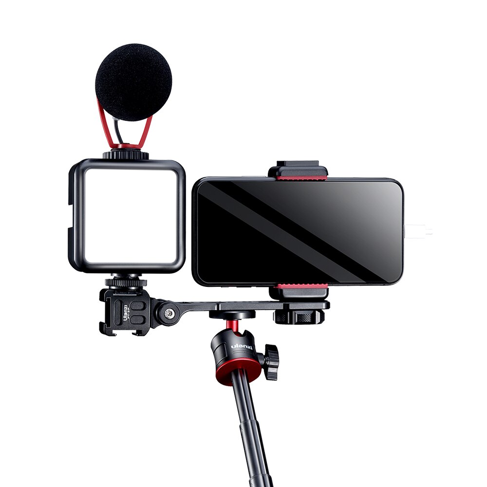 VIJIM VL81 3200k-5600K 850LM 6.5W Dimmable Mini Portable Vlog Fill Light LED Video Light With Cold Shoe Built-in 3000mAh Battery