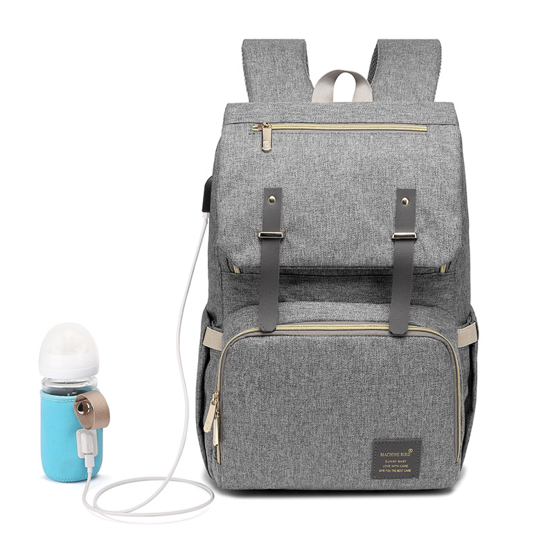 Atualizado Dupla ombro Múmia saco de multi-função de mãe grande capacidade de saco de viagem, sacos de Fraldas