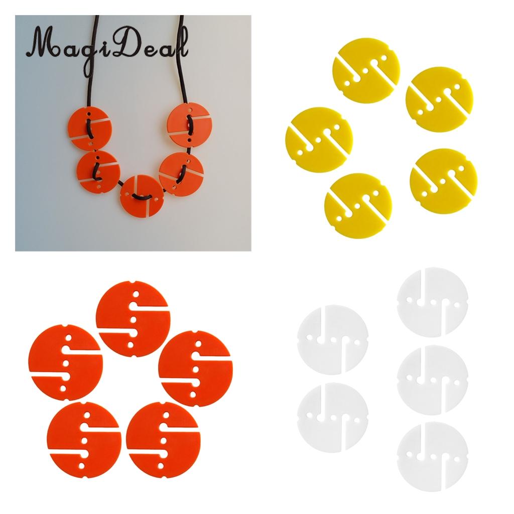 Magideal 5 stycken rund dykmarkör pilmarkör för dykgrotta och vrakdykning orange / gul / vit