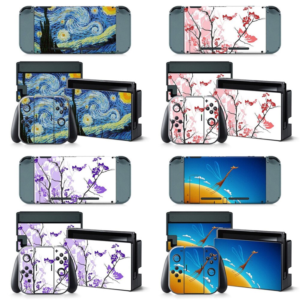 stickers Vinyl Decal Skin Sticker For Nintend Switch NS NX Console & Joy-con Game Accessories