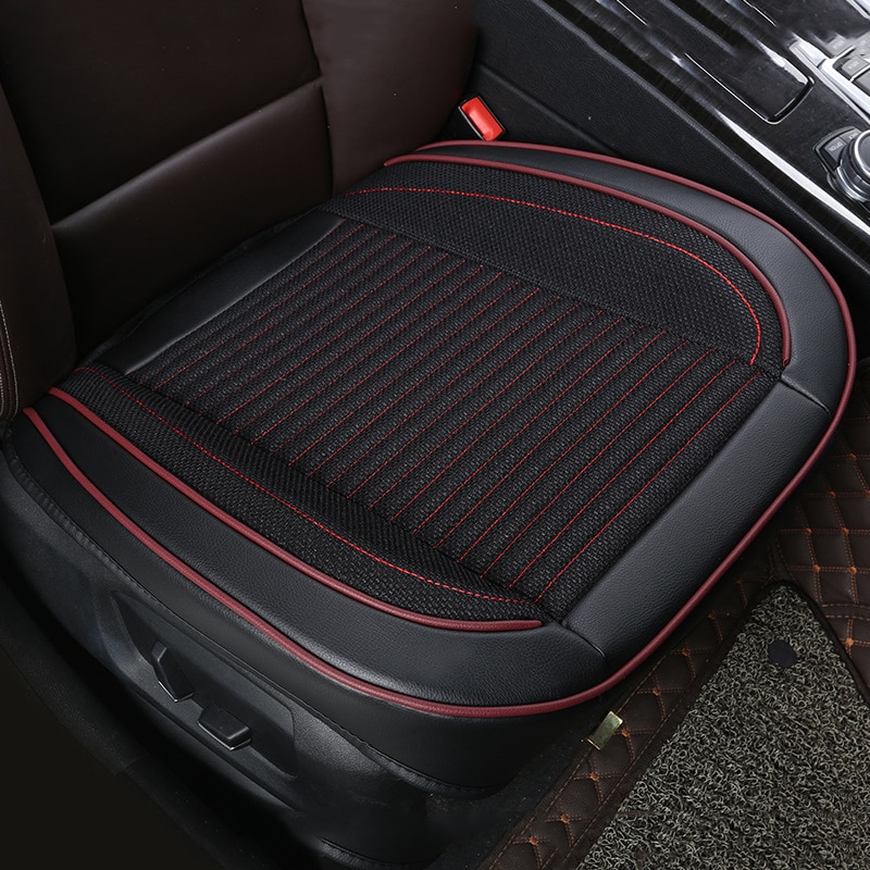 55*55cm Black Car Seat Protector Kussen Front Cover Voor Mercedes C/GLA Autostoel cover Protector