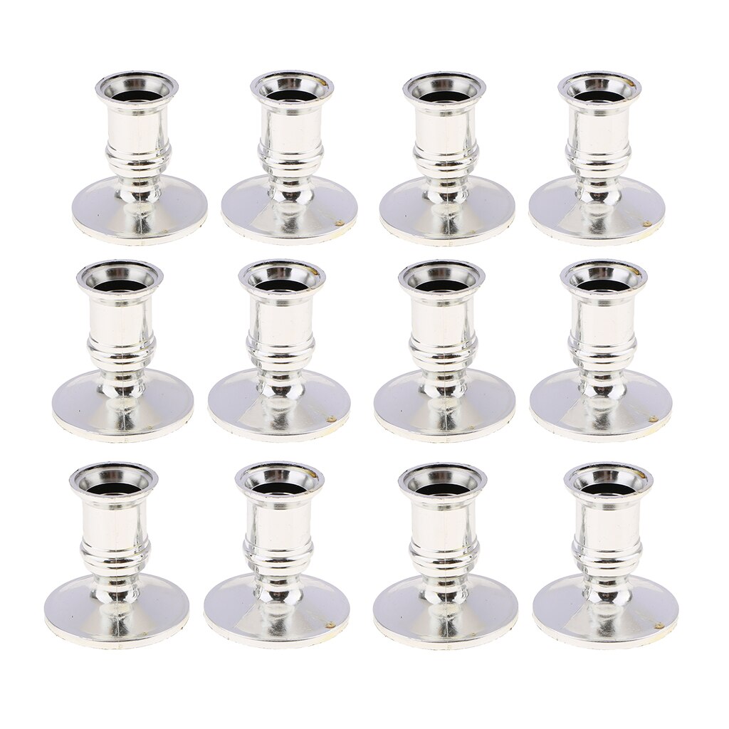 Bougeoirs votives en forme traditionnelle | Ensemble de 12 pièces/ensemble, bougeoir pour bougies, décoration de la maison, fête de mariage