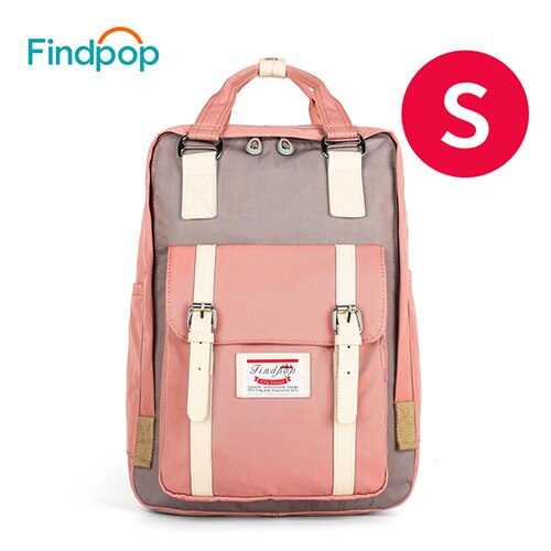 Findpop Kanken Rucksäcke Mochilas Frauen Rucksäcke Große Kapazität Rucksack Taschen Für Frauen Vintage Patchwork Kanken Zurück Pack: -F7073