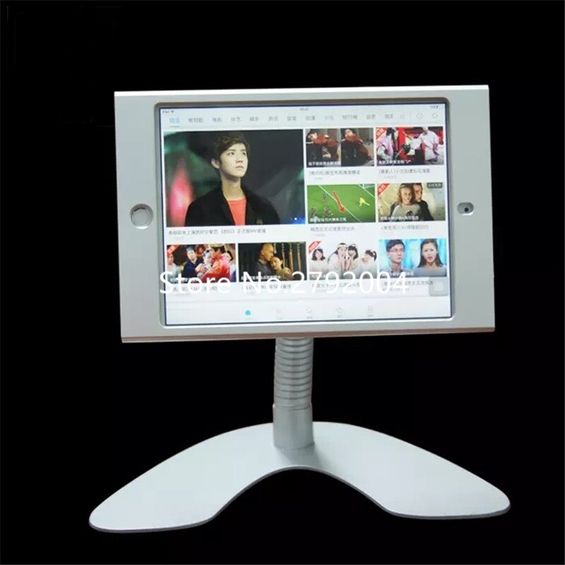 Mini ipad security key stand indoor tablet display security enclosure for Ipad mini 1/2/3/4
