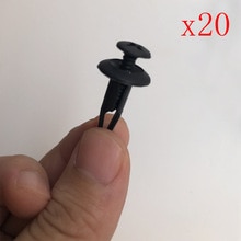 YONGYAO 8Mm Universele 50 stks Plastic Auto Klinknagel Bevestigingsmiddel Deur Bumper Cover Fender Bumper Vaste Clip YONGYAO 8Mm Universele 50 stks Plastic Auto Klinknagel Bevestigingsmiddel Deur Bumper Cover Fender Bumper Vaste Clip