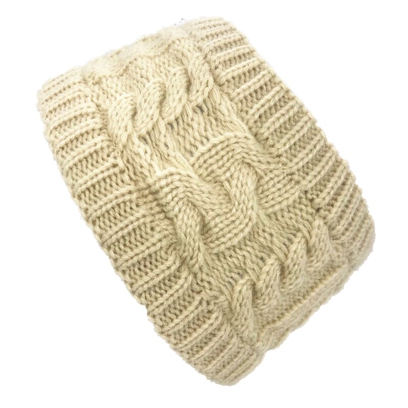 Vrouwen Warm Winter Sneeuw Hoed Muts Geen Top Wol Hoed