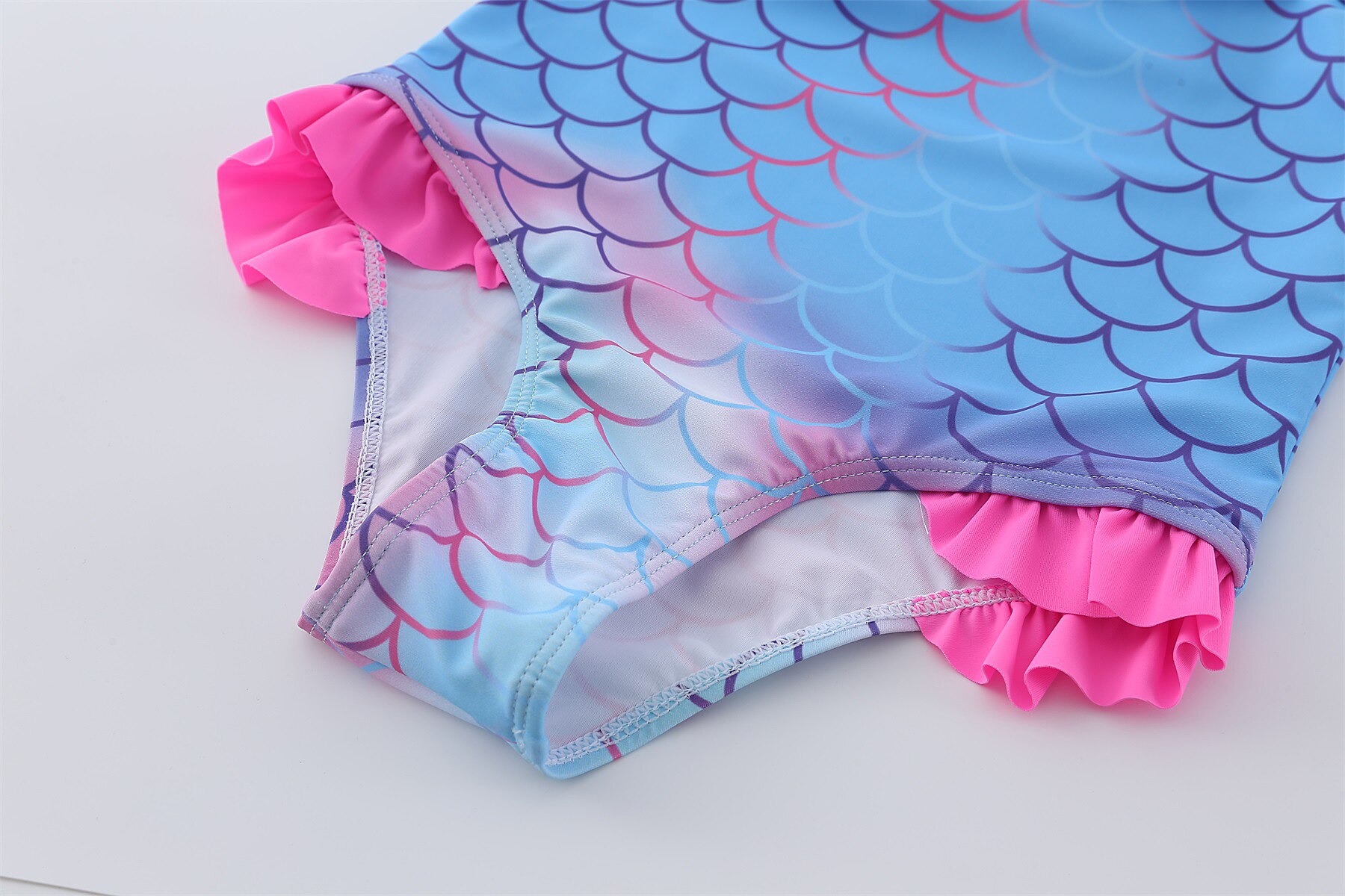 Maillot de bain une pièce pour filles, à bretelles, Tankini, Bikini, vêtements de plage, pour enfants et adolescents, 2-10A