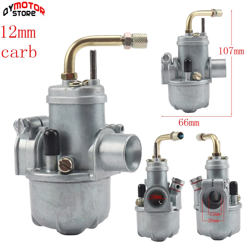 12mm förgasare för moped bing style carb stock maxi sport luxe newport cobra förgasare