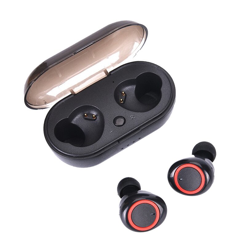 Y50 Oordopjes Tws Oortelefoon Bluetooth 5.0 Draadloze In-Ear Touch Control Hoofdtelefoon Met Opladen Doos Sport Oordopjes Ruisonderdrukkende