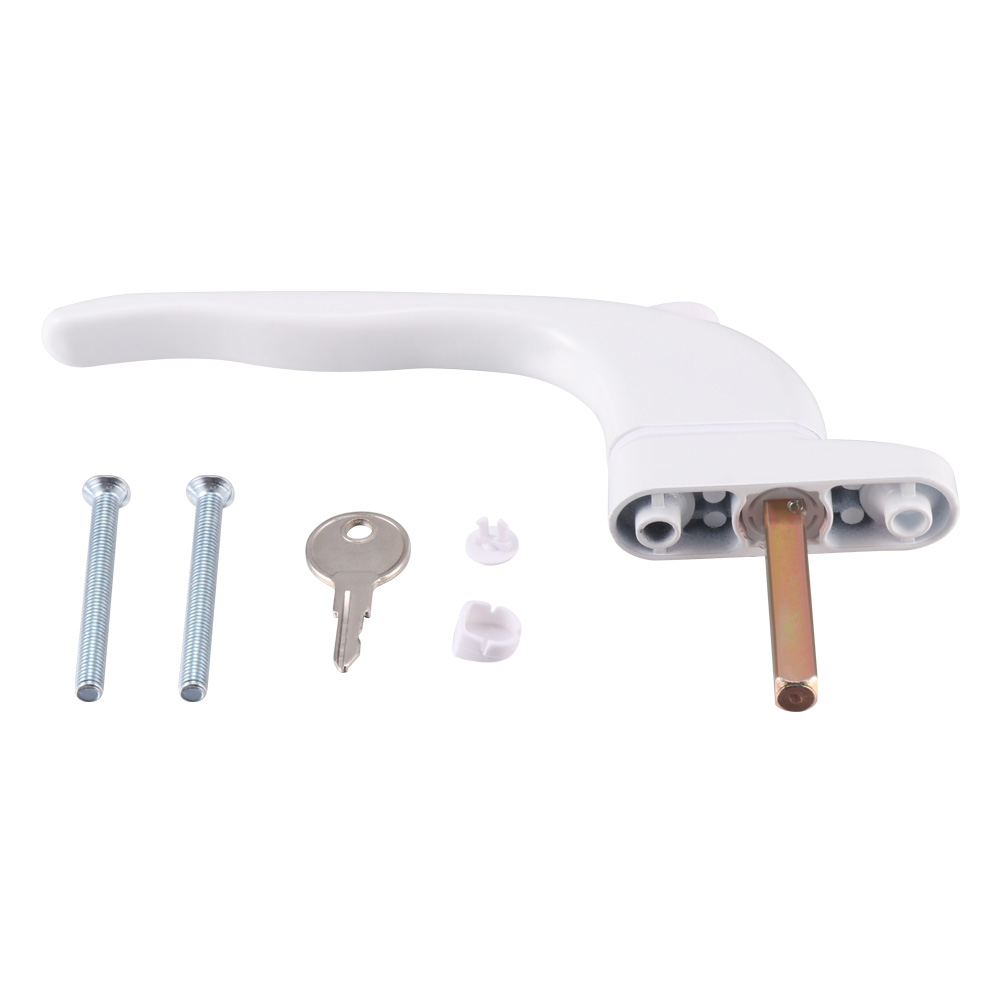 Window Handle Key Locking For Double Glazing Aluminum Alloy Door Handle Window Handle Latch Locks Door Turning Handle