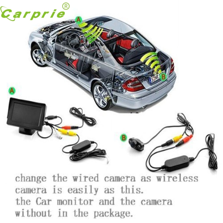 2.4G Wireless Color Video Transmitter and Receiver for The Vehicle Backup Camera/Front Car Camera jy11