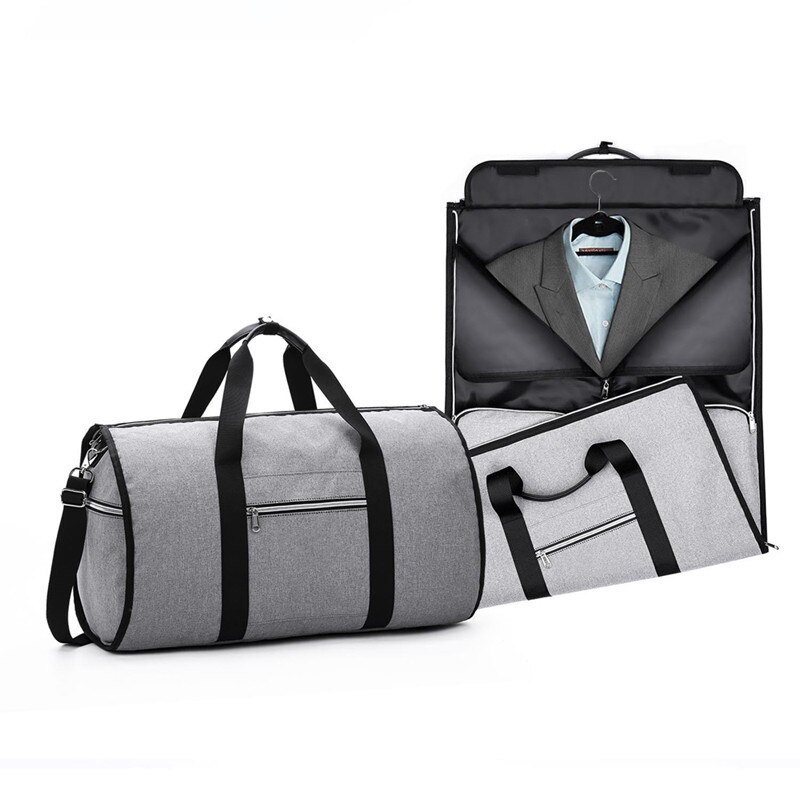 Tragbare zylinder reisetasche große kapazität falten anzug tasche multifunktionale lagerung tasche Geschäft reisetasche
