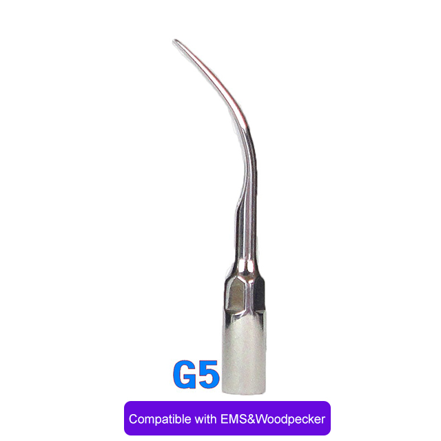 1PC Tandheelkundige Scaler Tips Scaling Parodontologie Endodontie ScalerTip G P E Voor EMS Specht Ultrasone Scalers: Zilver