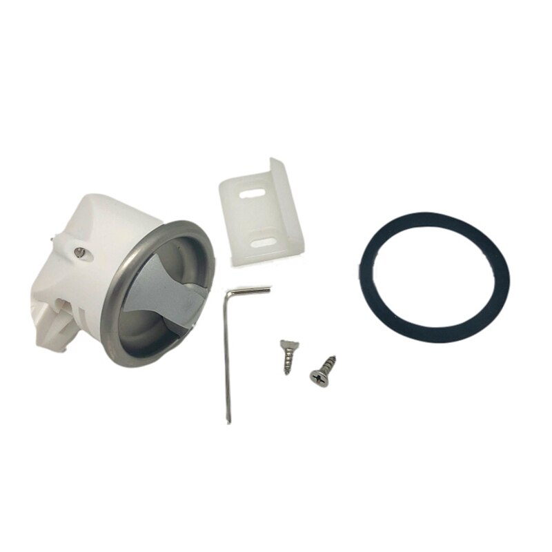 Motorhome Safety Door Lock Caravan Wardrobe Lock Toilet Bathroom Handle Pull Knot Rotating Lock: Default Title