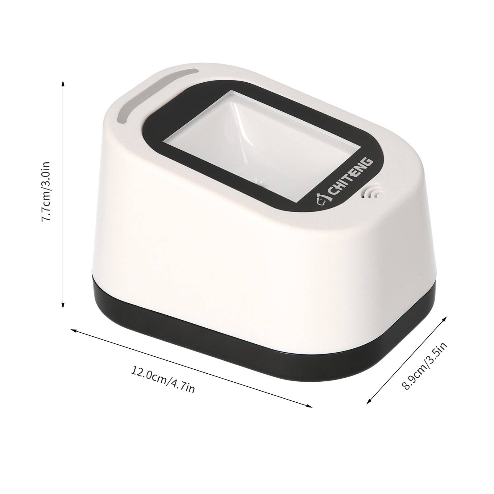 Omnidrectional Desktop Hands-free 1D 2D QR Barcode Scanner Platform Wired Bar Code Reader Support Auto-Sensing/Continuous Scan