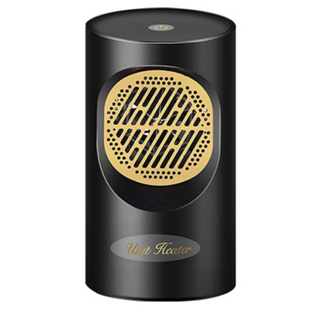 Electric Heater And Cold Wind Mini Cartoon Heater Touch Screen Version Desktop Home Heater