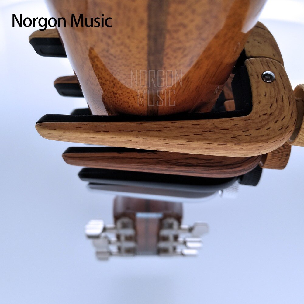 Flanger-cejilla de guitarra acústica de Metal, guitarra eléctrica clásica, ukelele, cejilla de aleación de Zinc, piezas y accesorios de guitarra, FC-09 Musical