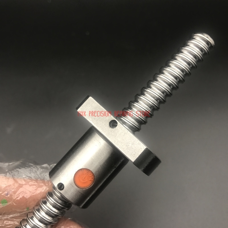 Cnc Router Parts 1pc Sfu1204 450mm Ball Srew Rm1204 L450mm Ballscrews +1pc 1204 Nut Without End Machined Cnc Parts