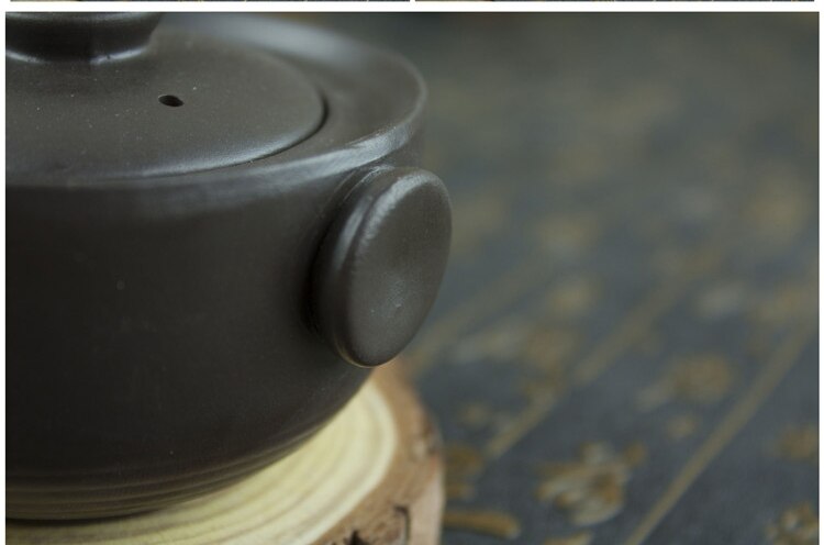 Ceramics black Tea set Include 1 Pot 1 Cup, Travel teapot gaiwan,Beautiful and easy teapot kettle,kung fu teaset