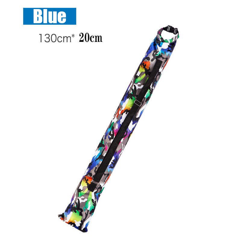 Faltbare Angeln Tasche Tragbare Angelrute Tasche Multifunktionale Angeln Regenschirm Tasche Wasserdichte Große Kapazität Angeln Werkzeug: Blau L Größe