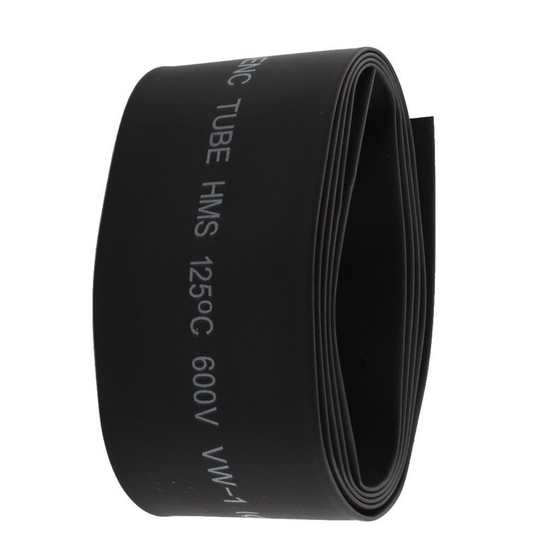 Jfbl 1 Pcs 30Mm 2:1 Isolatie Krimpkous &amp; 1 Pcs Krimpkous Tube Hoezen 2:1 Krimpen verhouding 50Mm