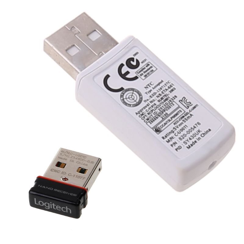 USB Receiver Wireless Dongle Receiver USB Adapter for Logitech mk270/mk260/mk220/mk345/mk240/m275/m210/m212/m150 Mouse Connect