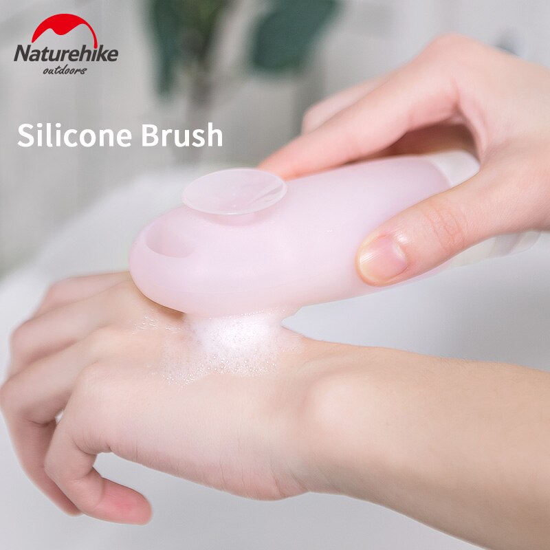 Naturehike 89ml silikonpåfyllningsflaska utomhus portabel dam/män duschschampogel lätt liten emulsionspåfyllningsflaska företag