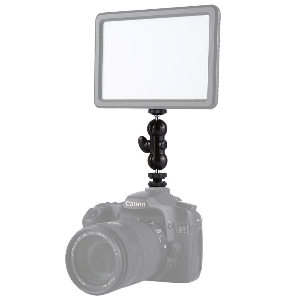 Aktion Kamera schnell Freisetzung Kugelkopf Klemme Blitz Schuh schwenken Ball Kopf für insta360 eine x2 1/4 zoll Stativ Schraube Magie Arm