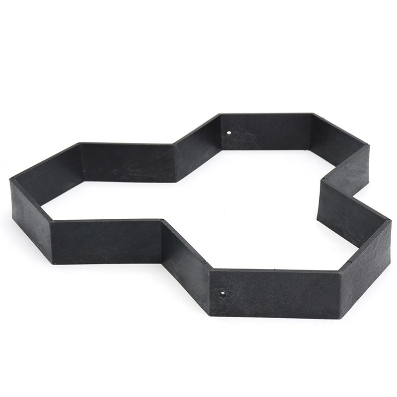 1 stk gjenbrukbare støpeformer for betong sti utlegger plen gårdsplass hage gjør-det-selv gangvei fortau belegningsform molder