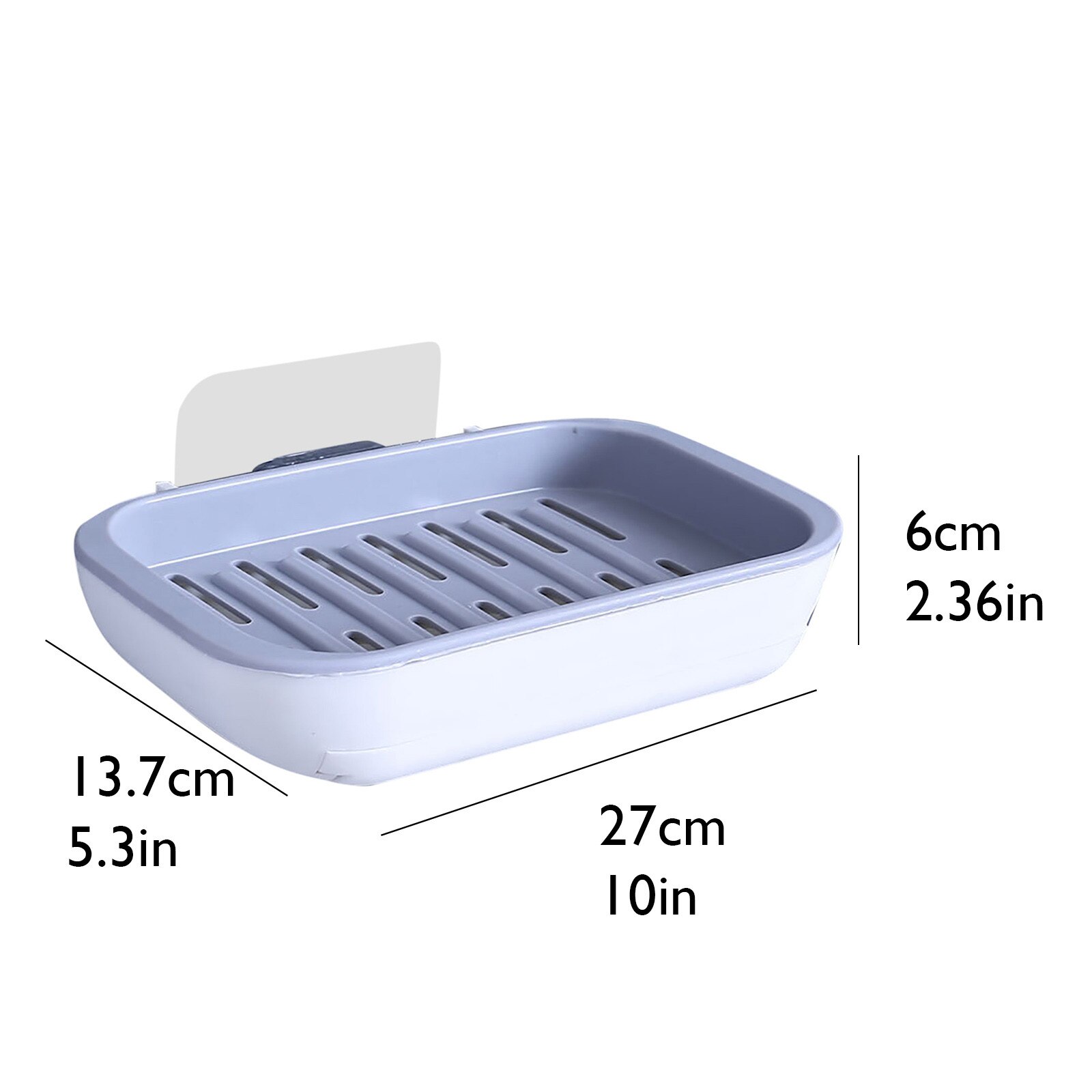 Wall Hanging Soap Box Classic Style Layer-Drawing Type Draining Soap Dispenser Bathroom Drain Soap Dish#50