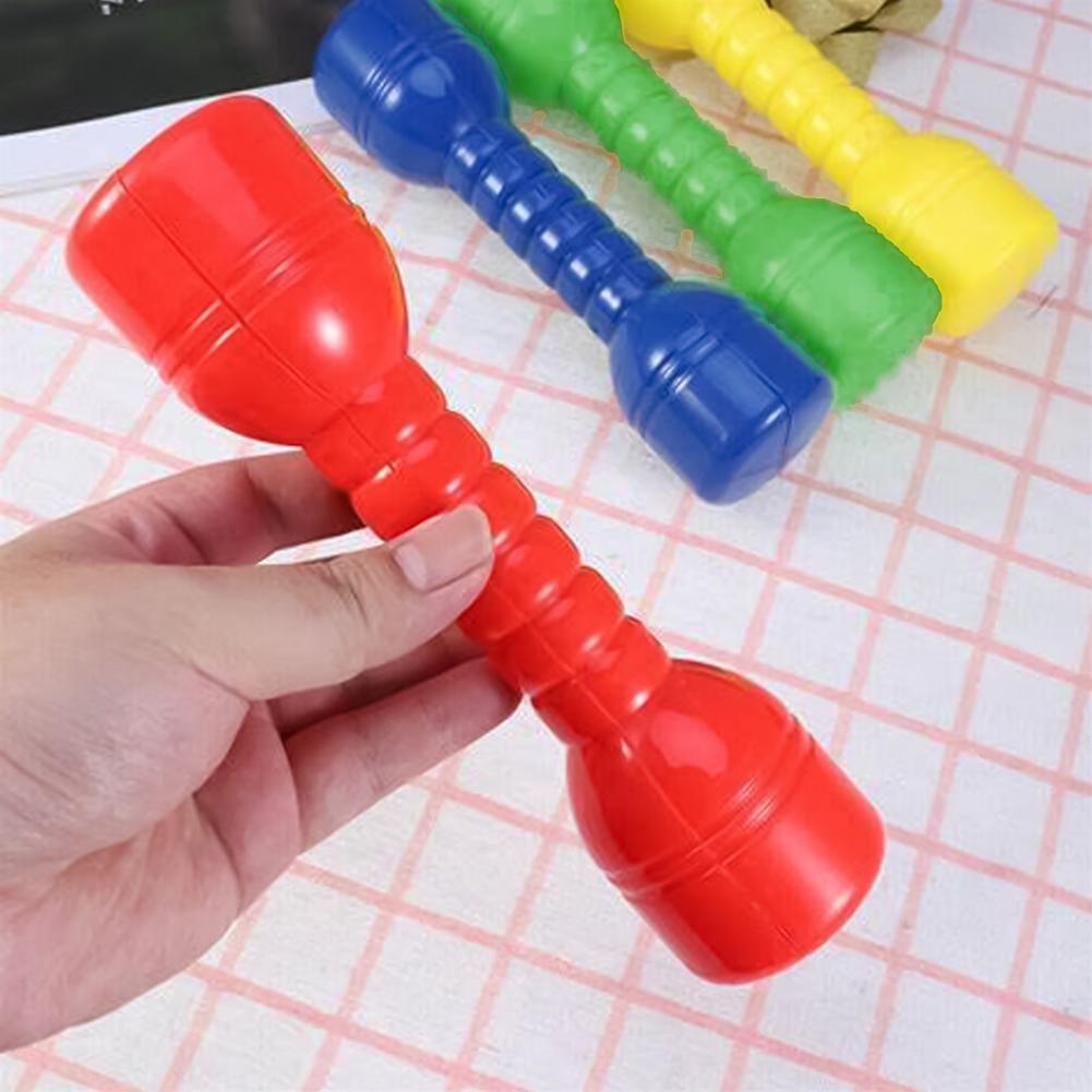 2Pcs Fitness Dumbbells Children Arm Muscles Training Hand Weights Easy to Hold Strength Training Non-slip Children Dumbbells