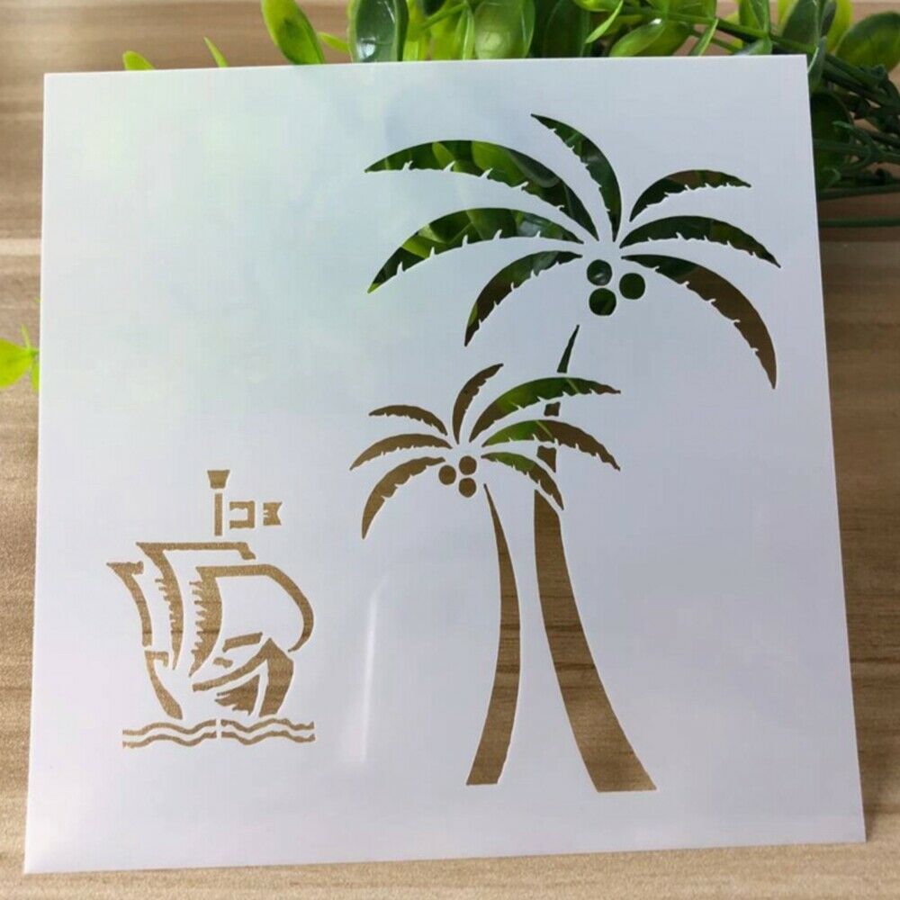 Conjunto de 9 plantillas para álbum de recortes reutilizables, plantillas para álbum de recortes, plantillas en relieve fáciles de operar, duraderas, PM0094