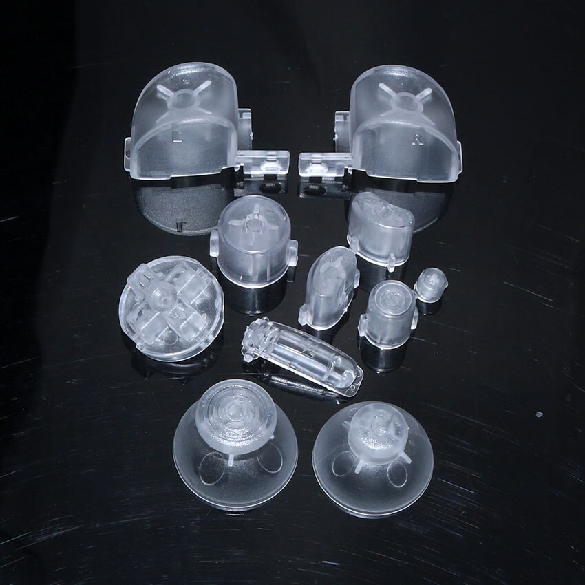 Cltgxdd Für Gamecube Controller Mod Bunte Komplette taste set mit für N GC taste set: Clear