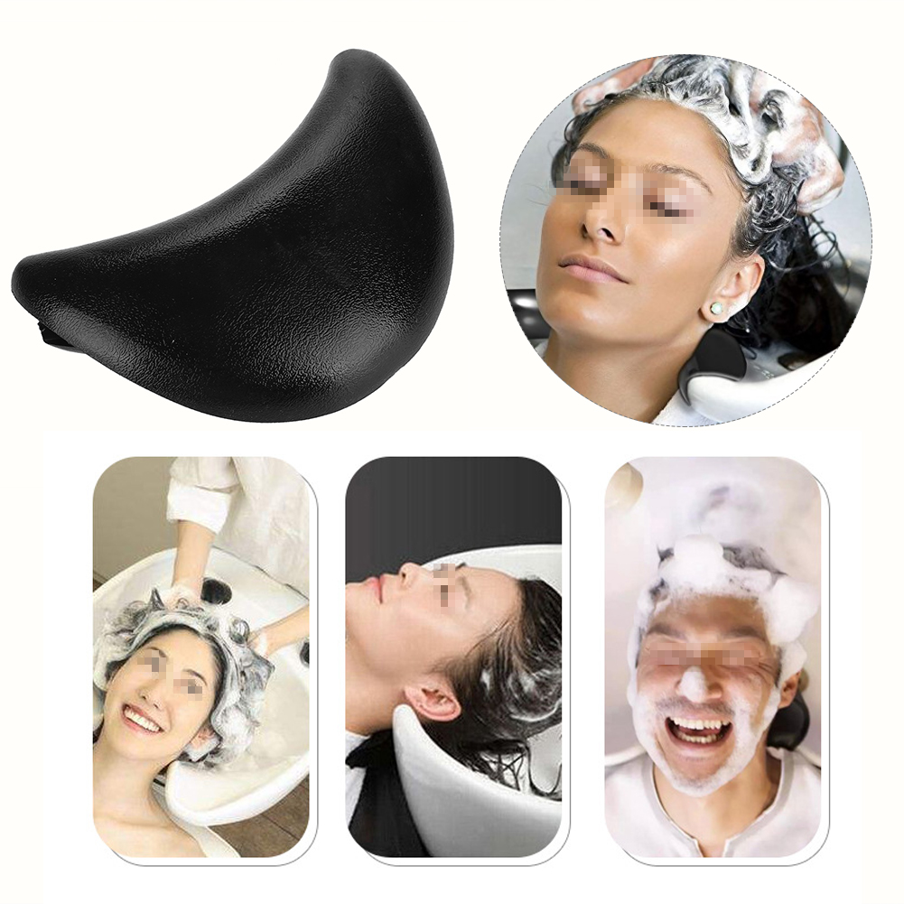 Noir Salon shampooing tête oreiller cou reste doux Silicone shampooing bol coussin cheveux lavabo bassin coiffeur accessoires