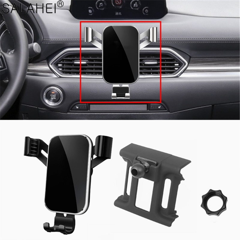 Adjustable Car Phone Holder For Mazda CX-5 Air Vent Mount Cell Phone Holder For Mazda CX5