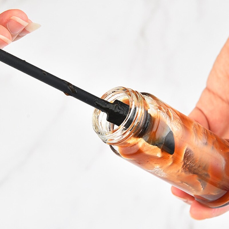 Heat Resistant Non-Stick Rubber Scraper Perfect for Jars Smoothies Blenders Utensils Durable Kitchen Cookwares for Jams