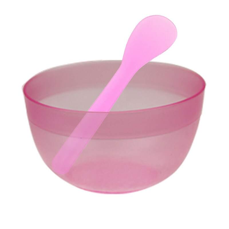 Taoye teemo 2 sztuk/zestaw przenośne plastikowe miska robić maseczki na twarz pędzelek zestaw kobiety DIY mieszanie stosowanie pielęgnacja twarzy narzędzia robić makijażu zestaw