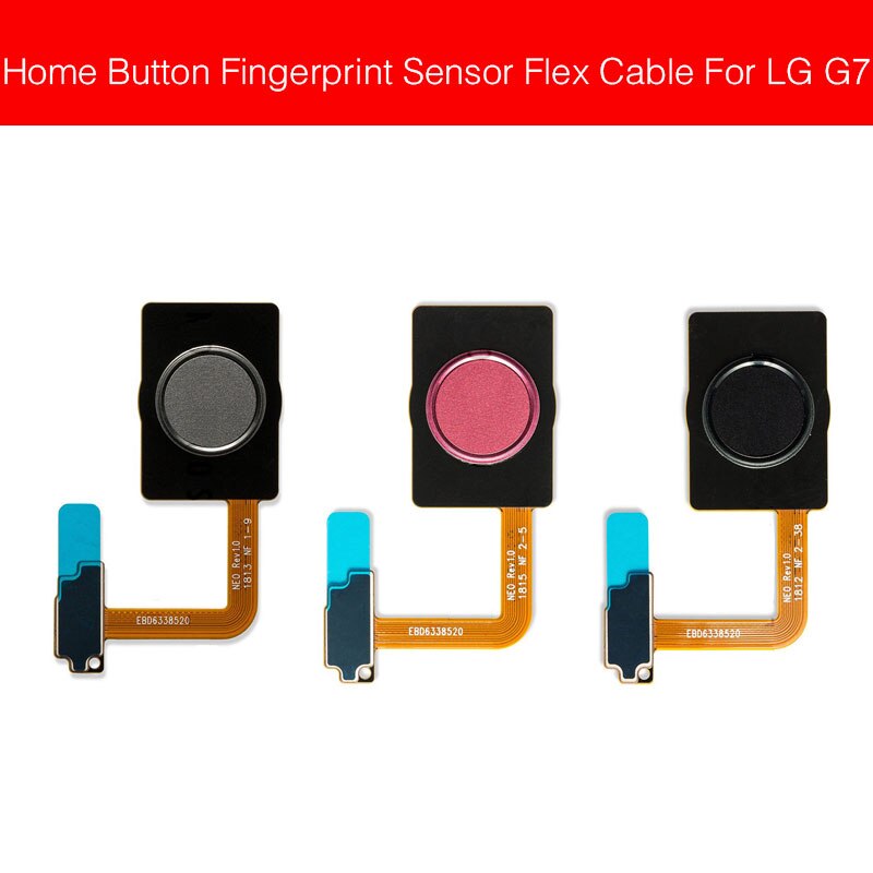 Heimat Taste Fingerabdruck Sensor biegen Kabel Für LG G5 G6 G7 ThinQ G710 Nexus 5X Finger Leser berühren Sensor biegen Band Ersatzteile