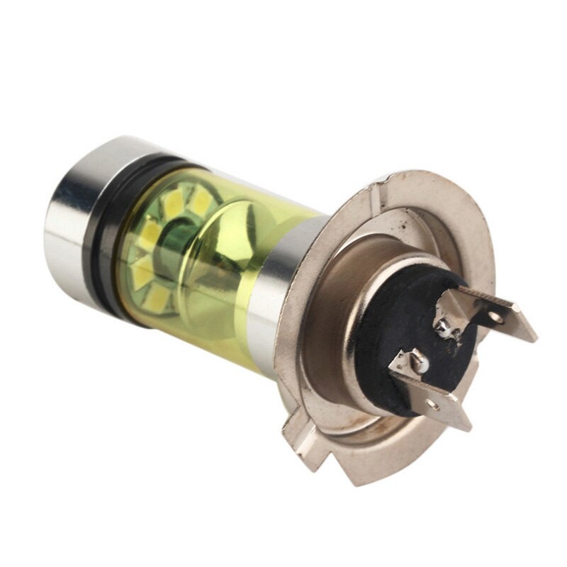 SXCLG 12V 24V Voiture LED Ampoule H7 Phare 3000K Or Jaune Haute