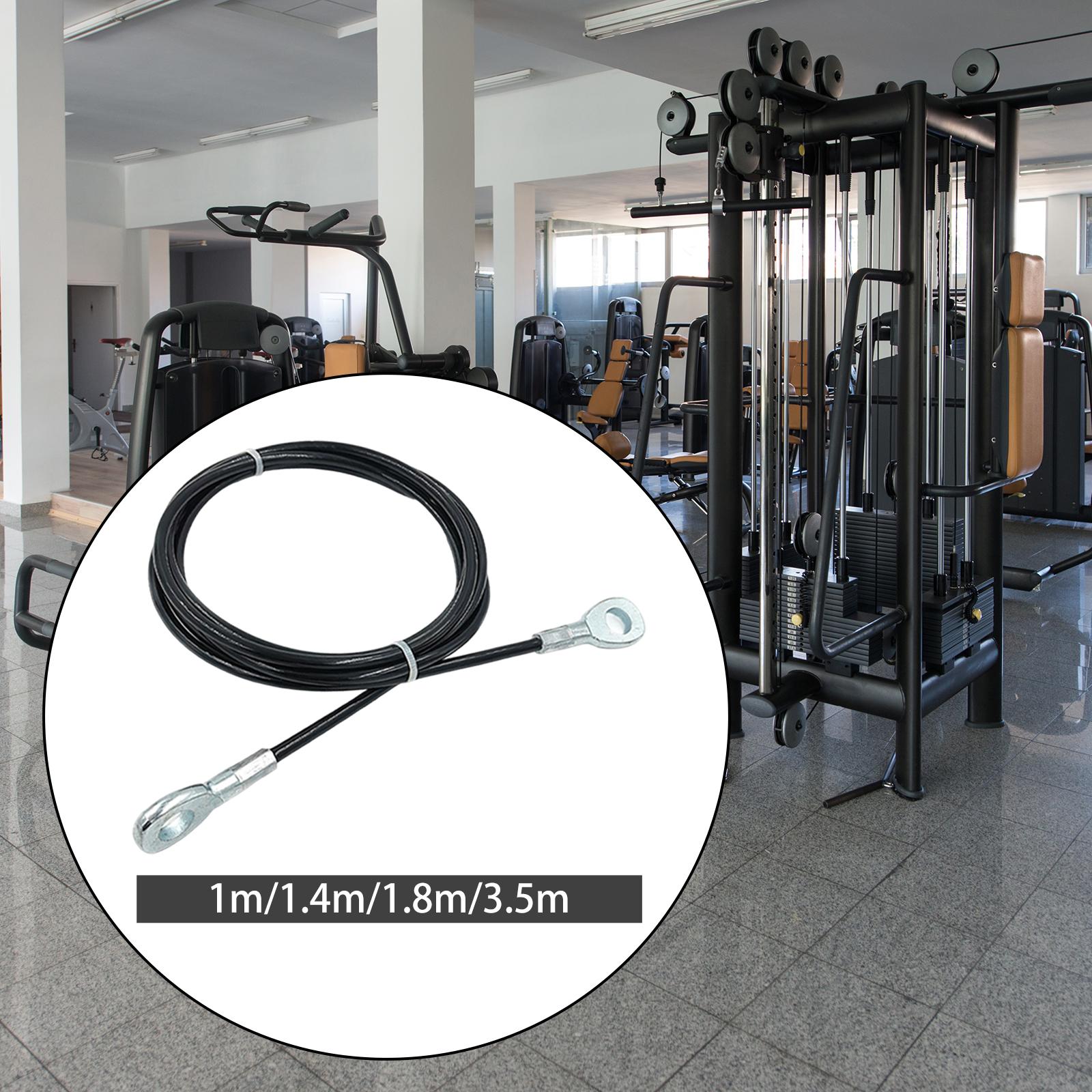Hemmagym med kabel, 5mm kablar, multifunktionell premiumträningsmaskin, bärbar handledsträning