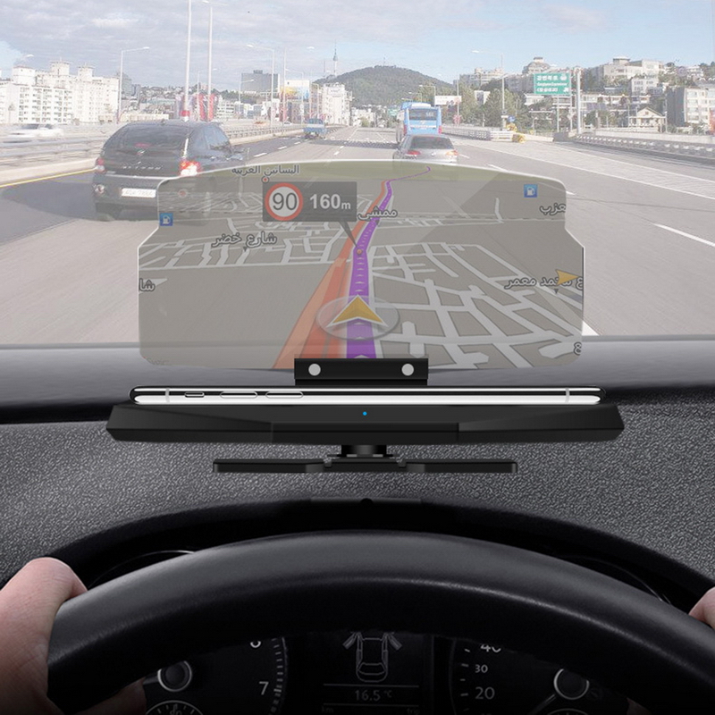 Auto HUD Kopf hoch Navigation Anzeige Telefon Halfter Halterung GPS Projektor