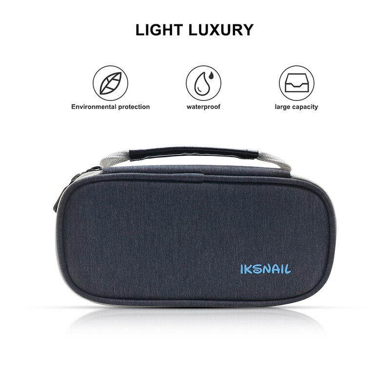 Stoßfeste shellnail tragetasche für 2.5 -zoll-festplatten, organizer für tragbare externe festplatten, powerbank, kabel und zubehör