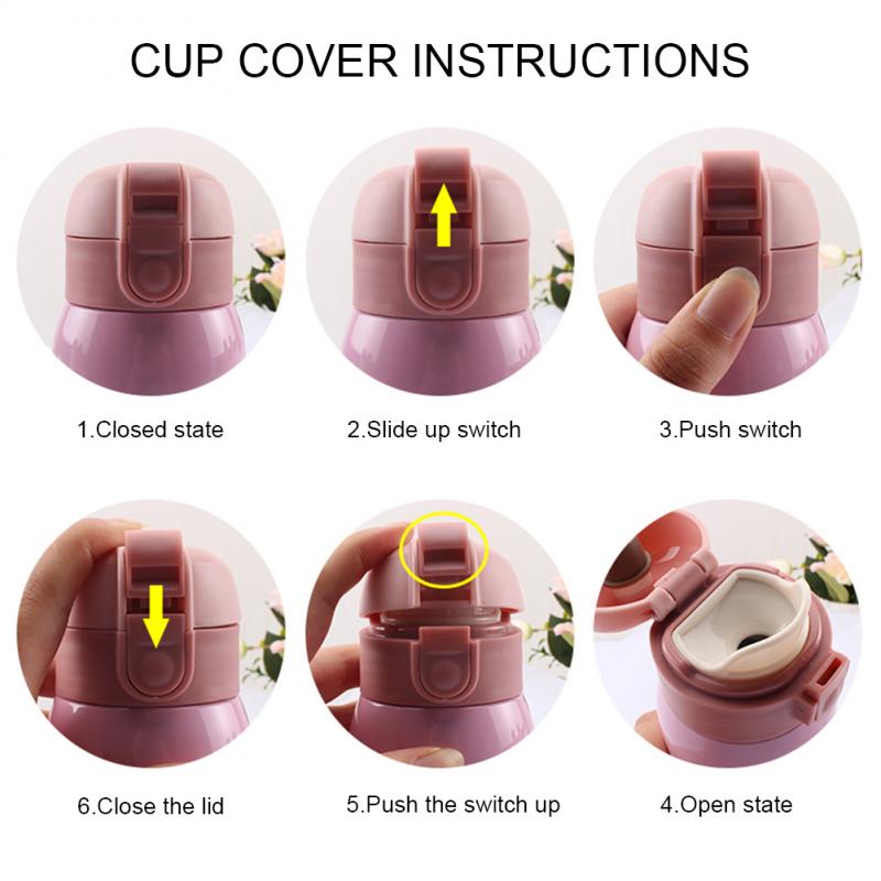 Nueva , Mini taza de café portátil que rebota de acero inoxidable, taza de vacío de para el coche, termo de viaje a prueba de fugas