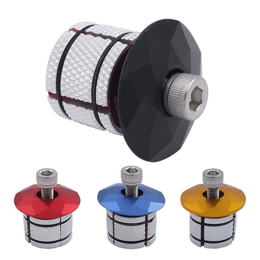 MTB Bike Carbon Fork Steerer Tube Expander Plug Expansion Flower Heart Screw Ultra Light Front Fork Vertical Tube Hanging Core