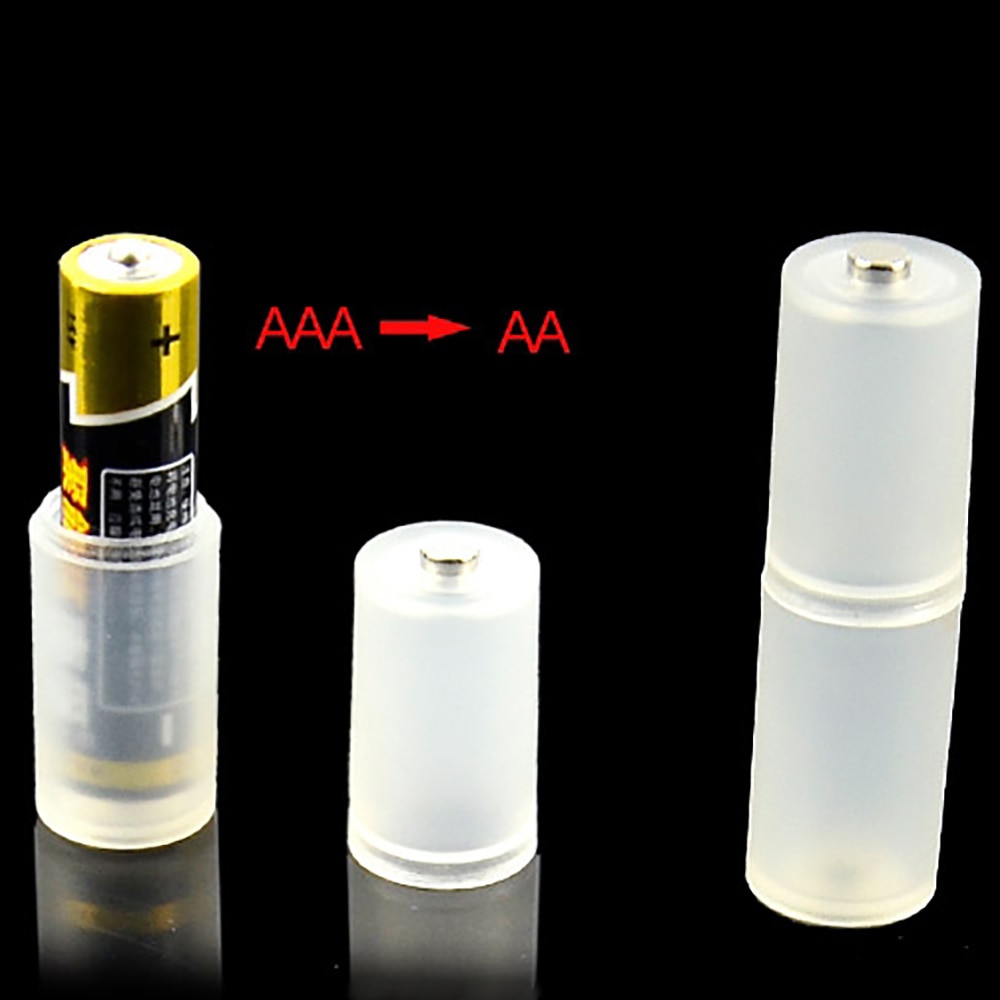 4 verschiedene aa-zu- d / 2aa- zu-d/aa-zu-c/aaa-zu-aa-batterieadapter, halterung, gehäuse, konverter, schalter, batteriebox