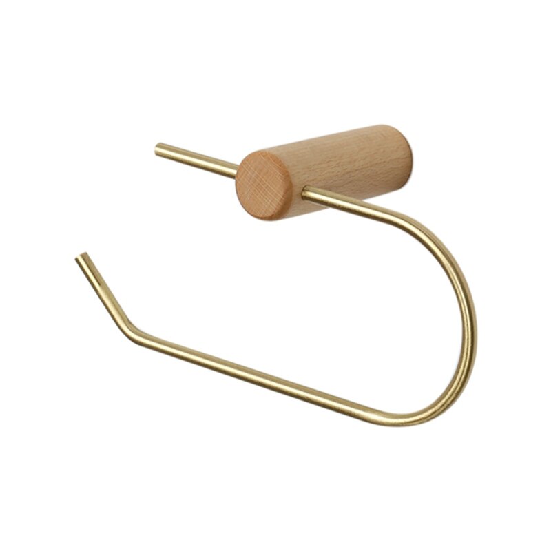 Nordic Bathroom Roll Holder,Wall Hanging Napkin Holder Gold Toilet Paper Towel Holder Kitchen Storage Shelf: green