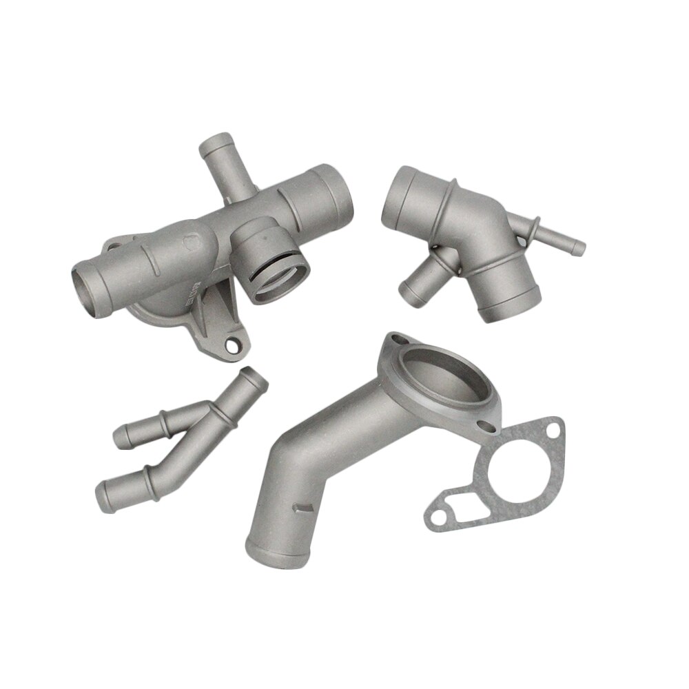 Cast Aluminum Coolant Flange Upgrade Kits for VW MK4 Golf Jetta GLI TT 337 1.8T Car Accessories