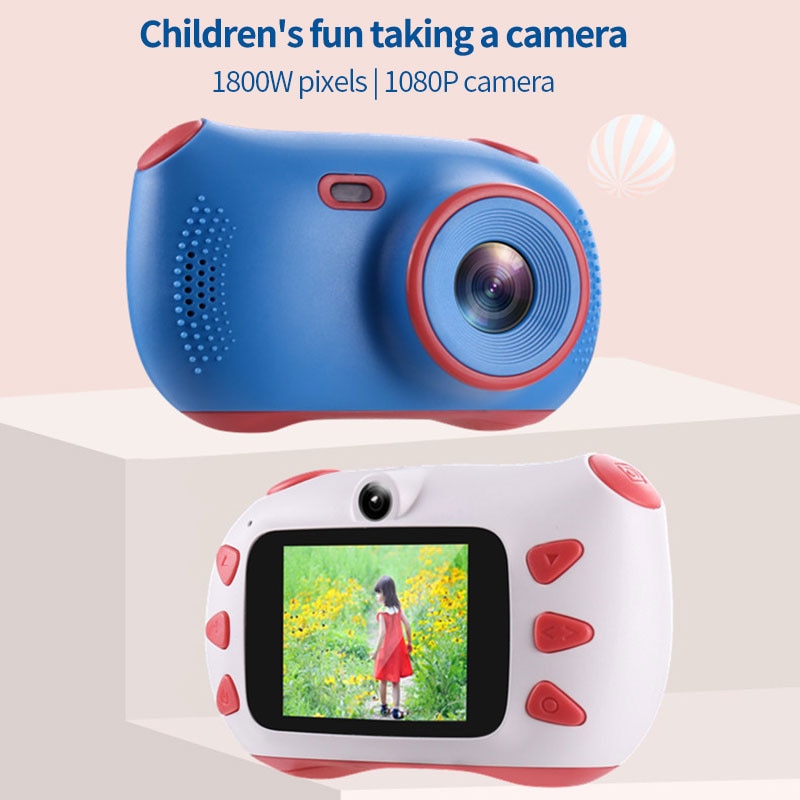 Mini Kinderen Digitale Camera Voor Kinderen 2 Inch Hd Scherm 1080P Oplaadbare Foto Video Camera Kinderen Camera Kind Verjaardag