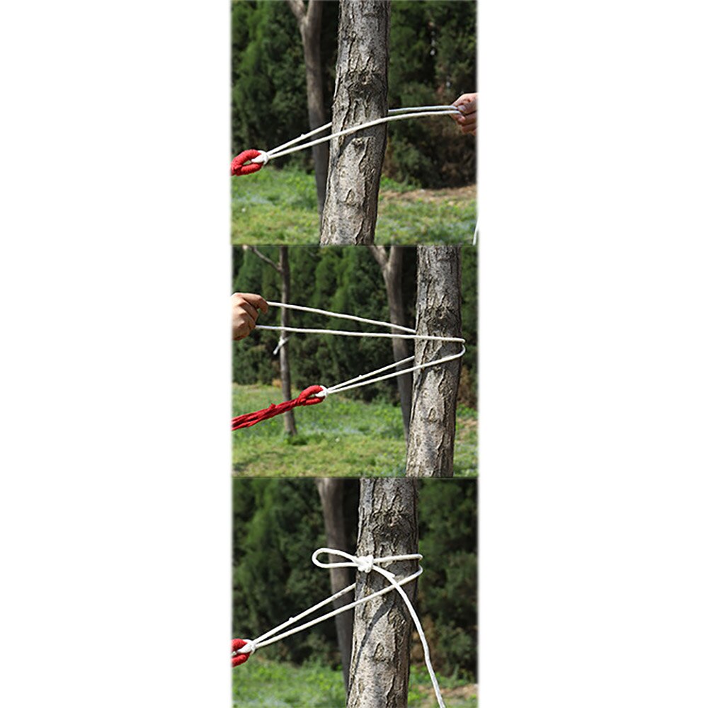 2 henkilöä ulkona kangas telttailu riippumatto mutka puutikku vakaa hamak puutarhakeinu riipputuoli hangmatto sininen punainen