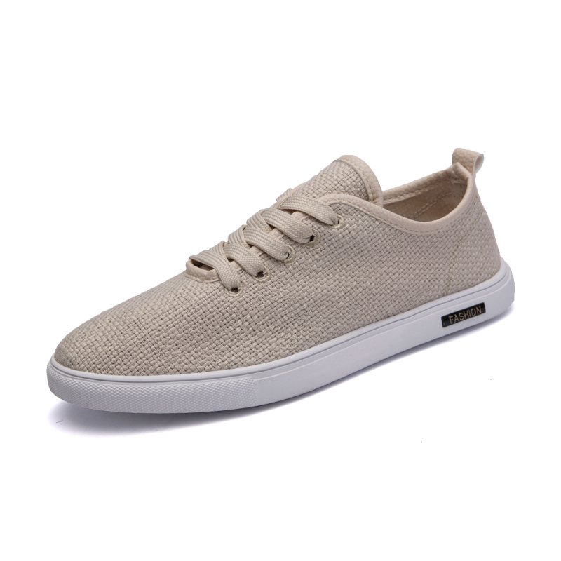 Vinter tenis masculino märke sneakers herr tennisskor manlig stabilitet snörning atletiska tränare herr sportskor zapatillas: Beige / 10